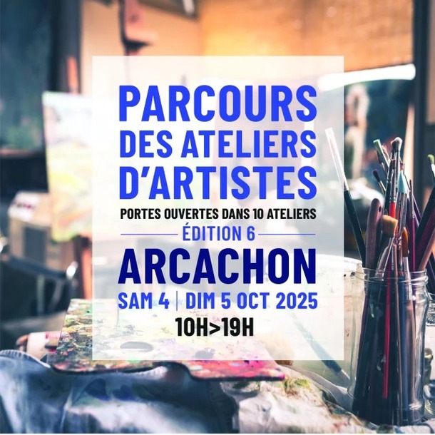 Parcours des Ateliers d’Artistes à Arcachon